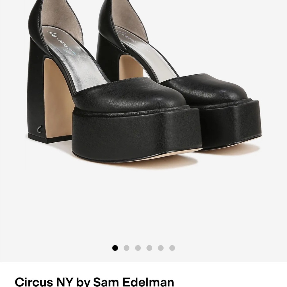 Circus by Sam Edelman Black Platform Pumps